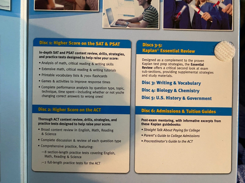 Kaplan SAT/ACT/PSAT 2007 Platinum Edition [Old Version] 6 CD Set