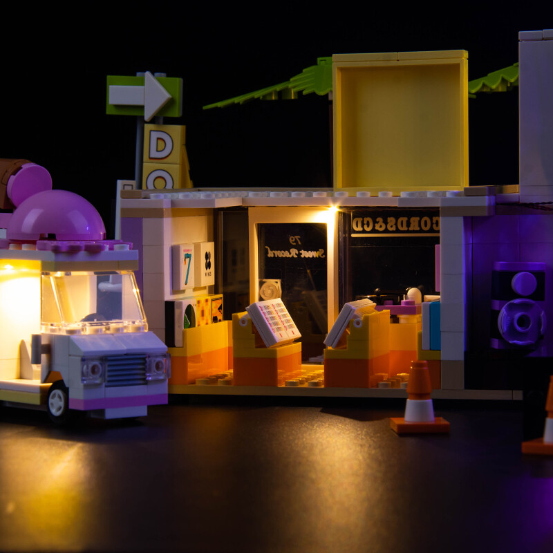 LocoLee LED Light Kit for Lego 21339 BTS Dynamite Creative Decor Lighting Set