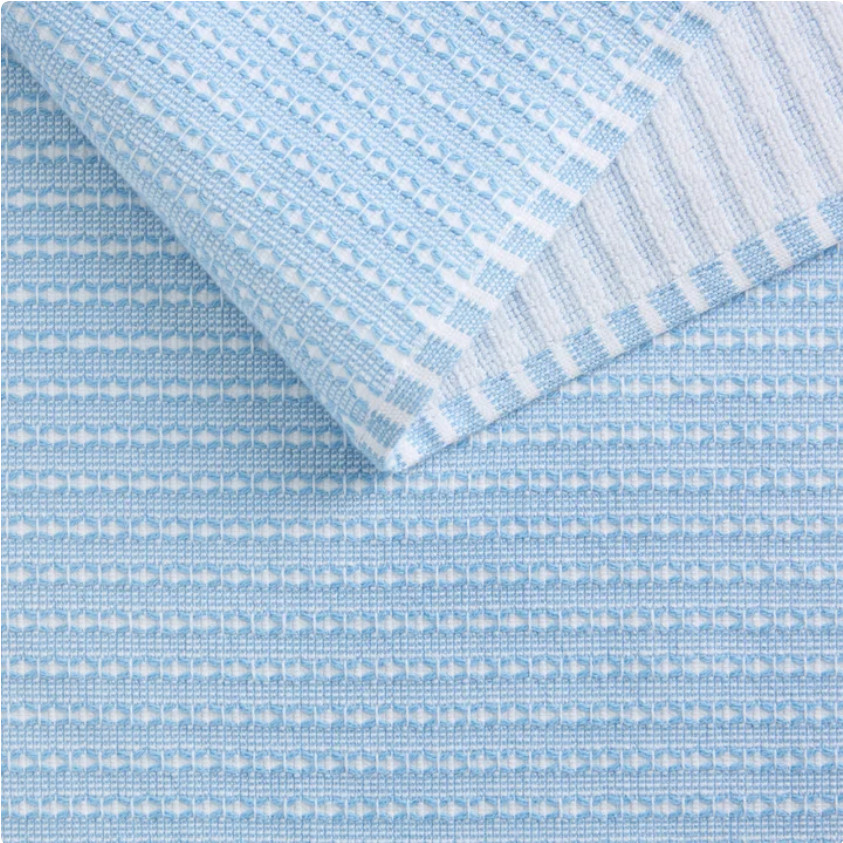 KitchenAid Kitchen Towels Blue Multicolor 8-Pack Rectangular - New!!