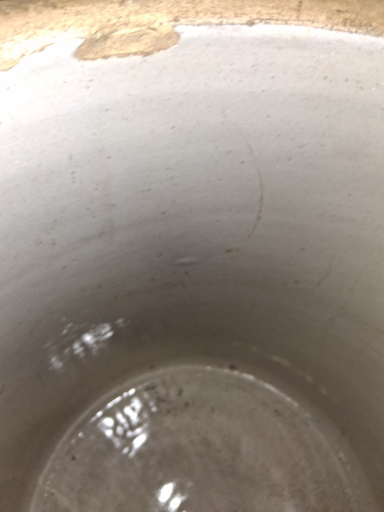 Vintage RUCKELS STONE WARE #8 CROCK VERY NICE