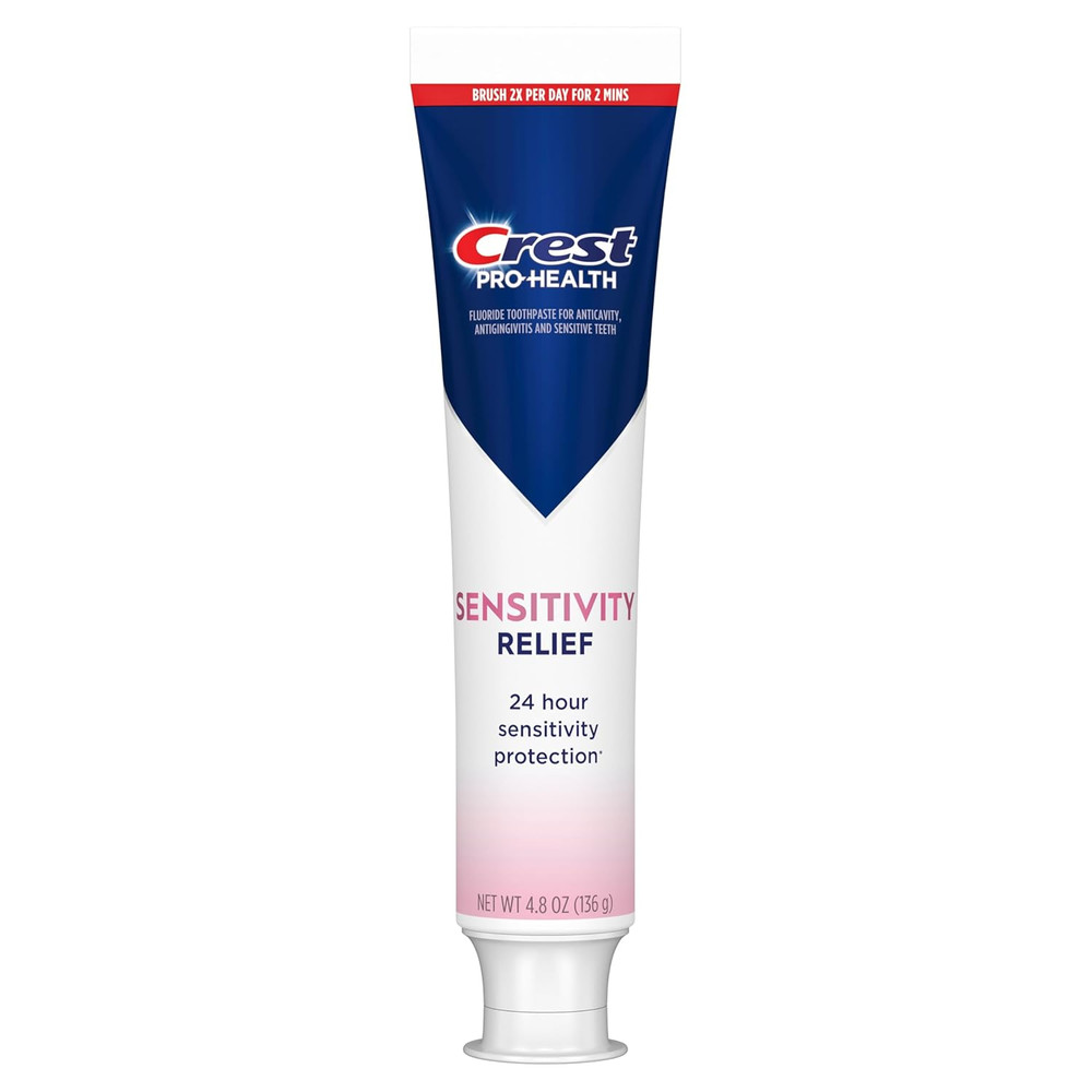 Sensitivity Toothpaste 4.8 Oz (3 Pack), Relieves Sensitivity, Strengthens Gum...