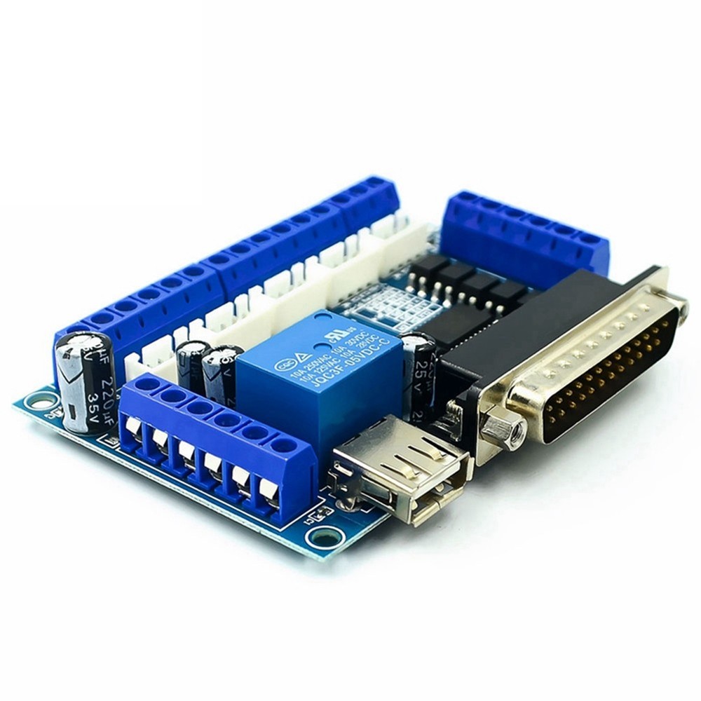 Interface Card CNC 5 Axis with Optocoupler Adapter, Stepper Motor Three9254