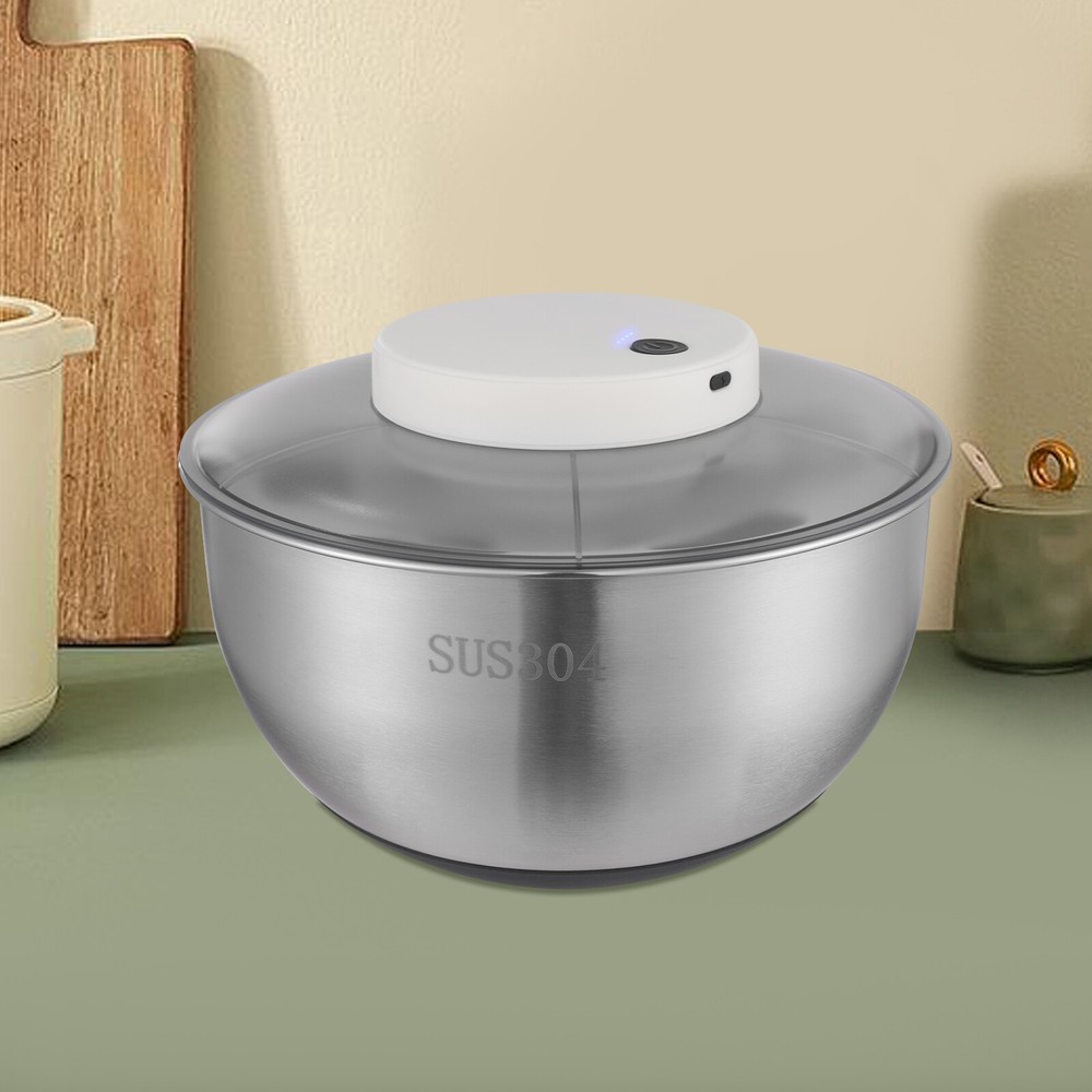 Electric Vegetable Dehydrator Salad Spinner Fruit Vegetable Washer Dryer Machine