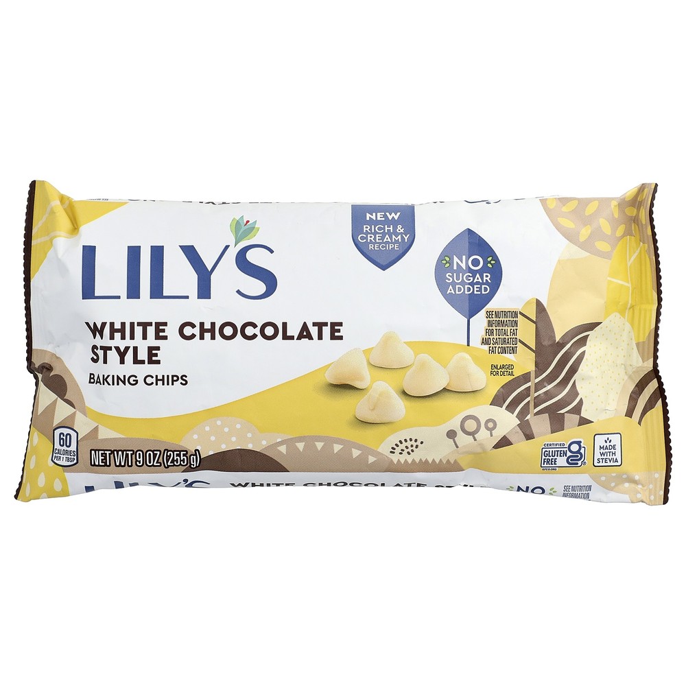 Baking Chips, White Chocolate Style, 9 oz (255 g)