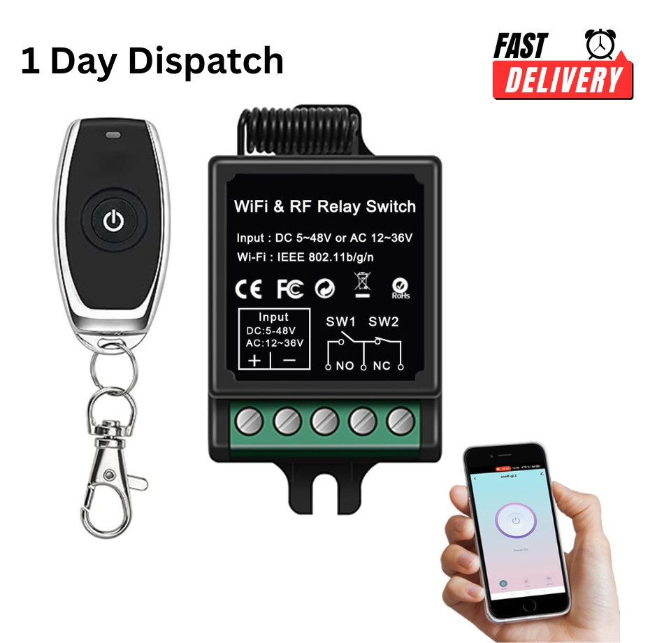 WiFi RF Wireless Remote Switch for Electric Lock Door Access Control