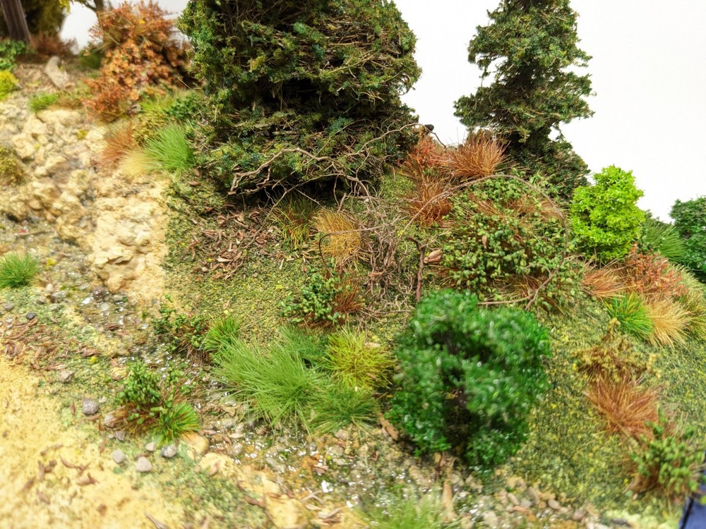 Built 1:35 Scale WWII Eastern Front Diorama