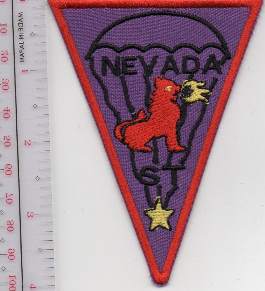 US Army Spike Team Nevada Patch NO TARIFF