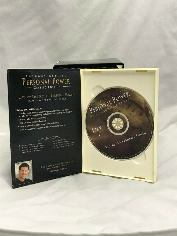Anthony Robbins Get The Edge 7 Day Complete Original Program Audio 10 CD Set