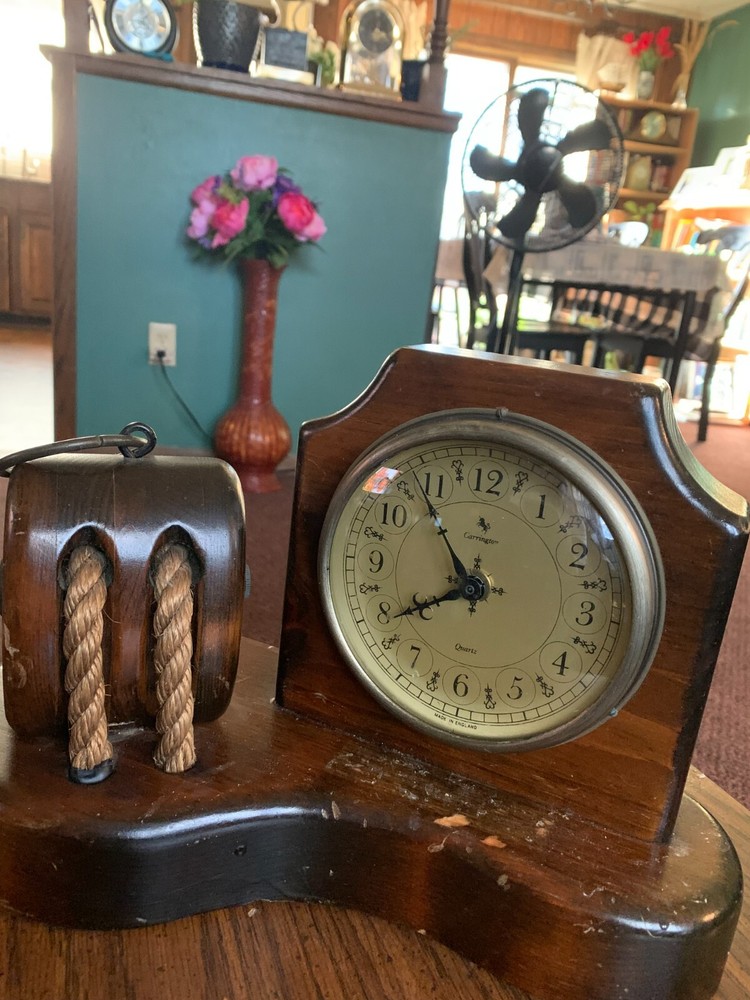 Carrington Nautical quartz table clock