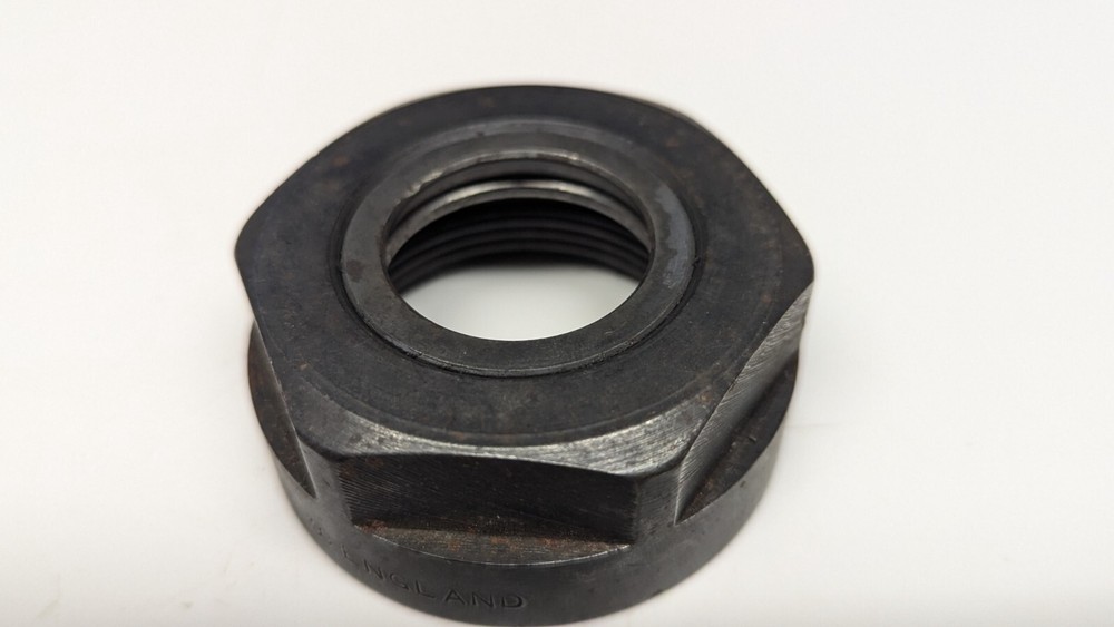 Used Generic 10SG Collet Chuck Nut, 10-SG, 2-1/2" OD, M48 Thread
