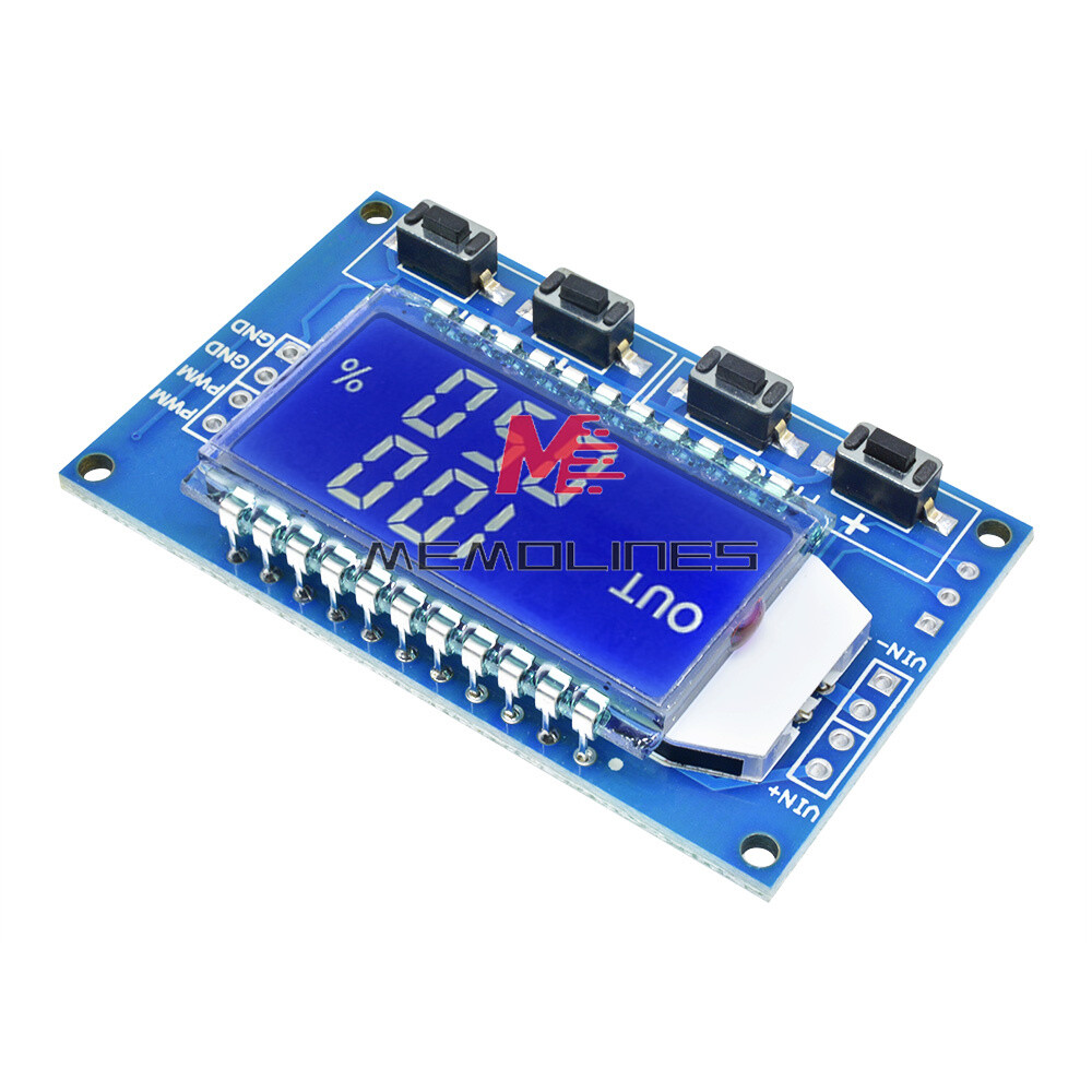 Adjustable PWM Pulse Frequency Duty Cycle Square Wave Signal Generator Module 2C