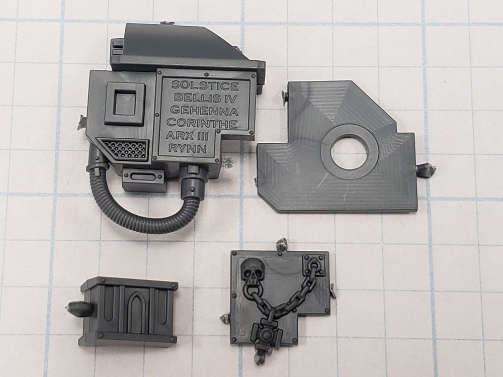 Warhammer 40K Space Marine Bits Venerable Dreadnought Weapon Gun Arm #71