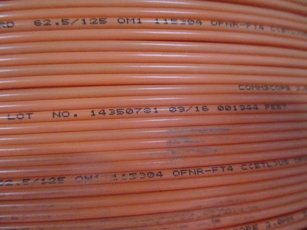 COMMSCOPE FIBER OPTIC CABLE ROLL MULTI-MODE (2046 FT.) T116221