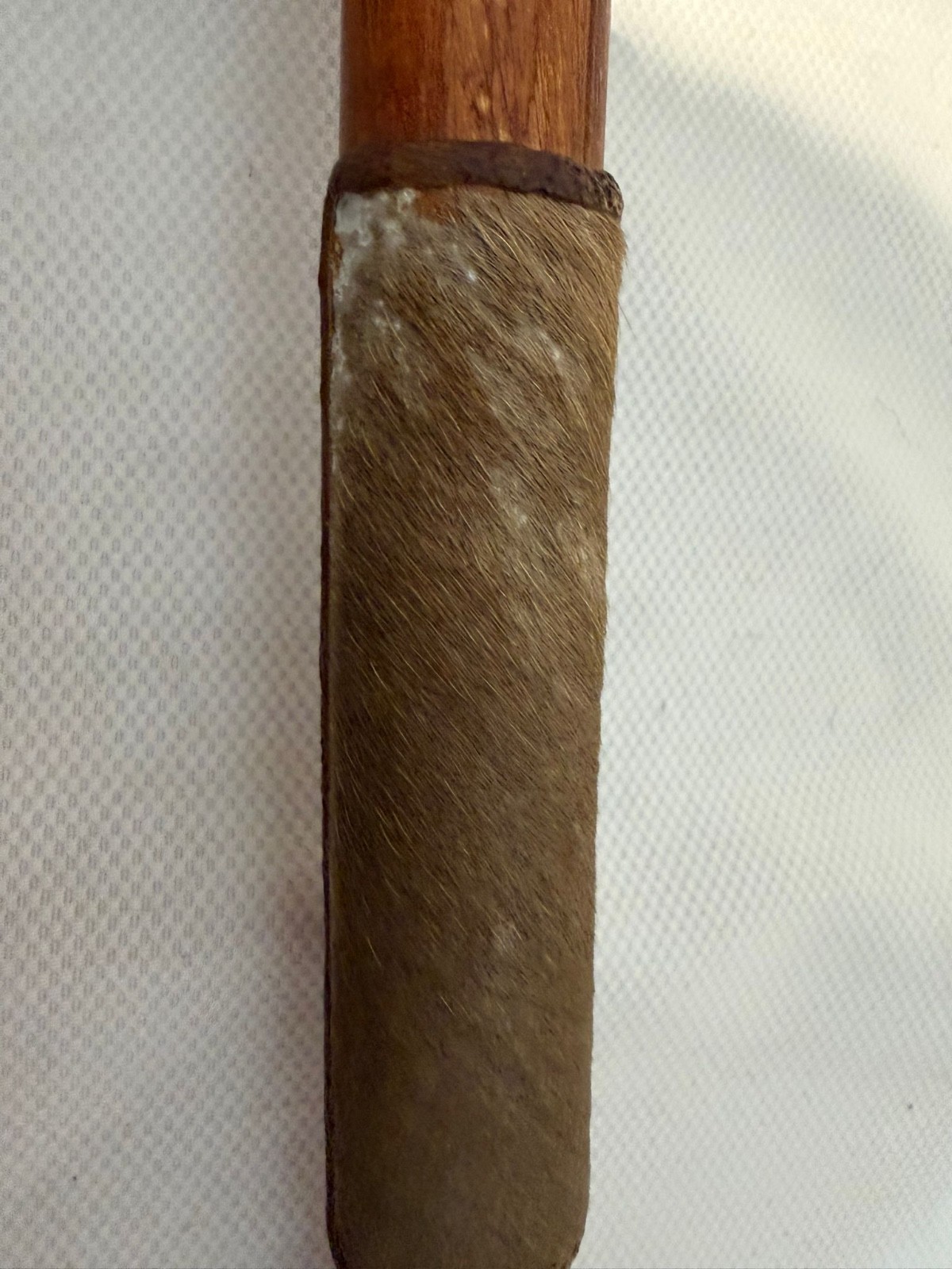 Vintage Hand-Carved Wooden Pipe Bull Head Horn Design Tribal Ethnic Decor