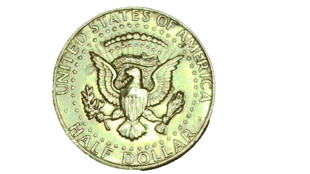 1977D Kennedy Half Dollar Error - Filled Mint Mark "D" Error - #249