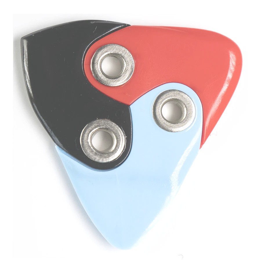 Black Mountain Picks Asteroid Guitar Picks 2 Picks - 3 Tips 3 Sounds Multi Tip