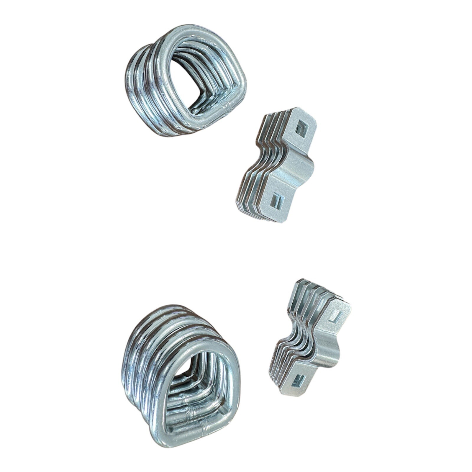 3/8" D Ring Tie-Down 10-Pack Heavy Duty Strap Anchor Truck Trailer USA Company