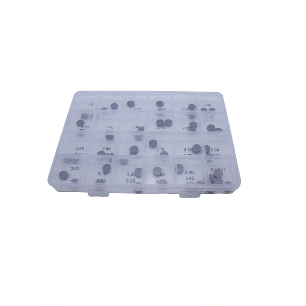 52PCS 9.48mm Valve Shims Feeler Gauge Kit 1.2mm-4.0mm for Honda Suzuki Kawasaki