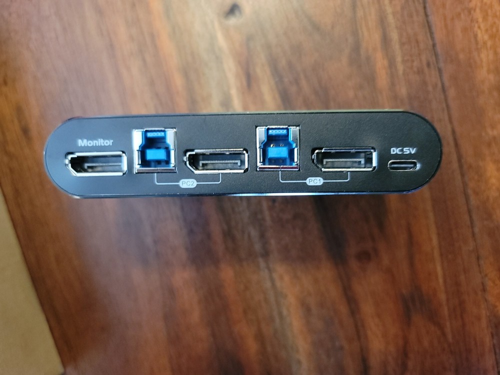 Forvido Usb 3.0 Display 2 Port Kvm Switch