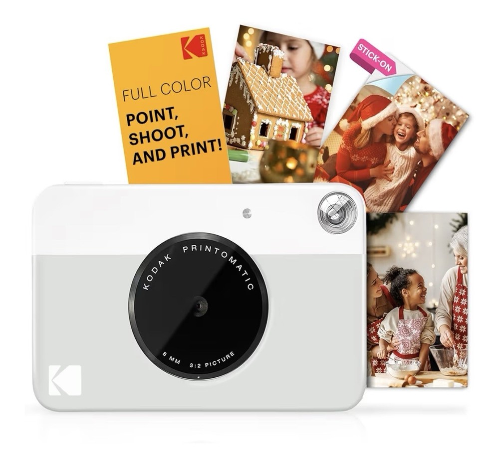 Kodak Instant 2 in 1 Camera Printer Combo Camera Printer & Cartridge & 60 Sheets