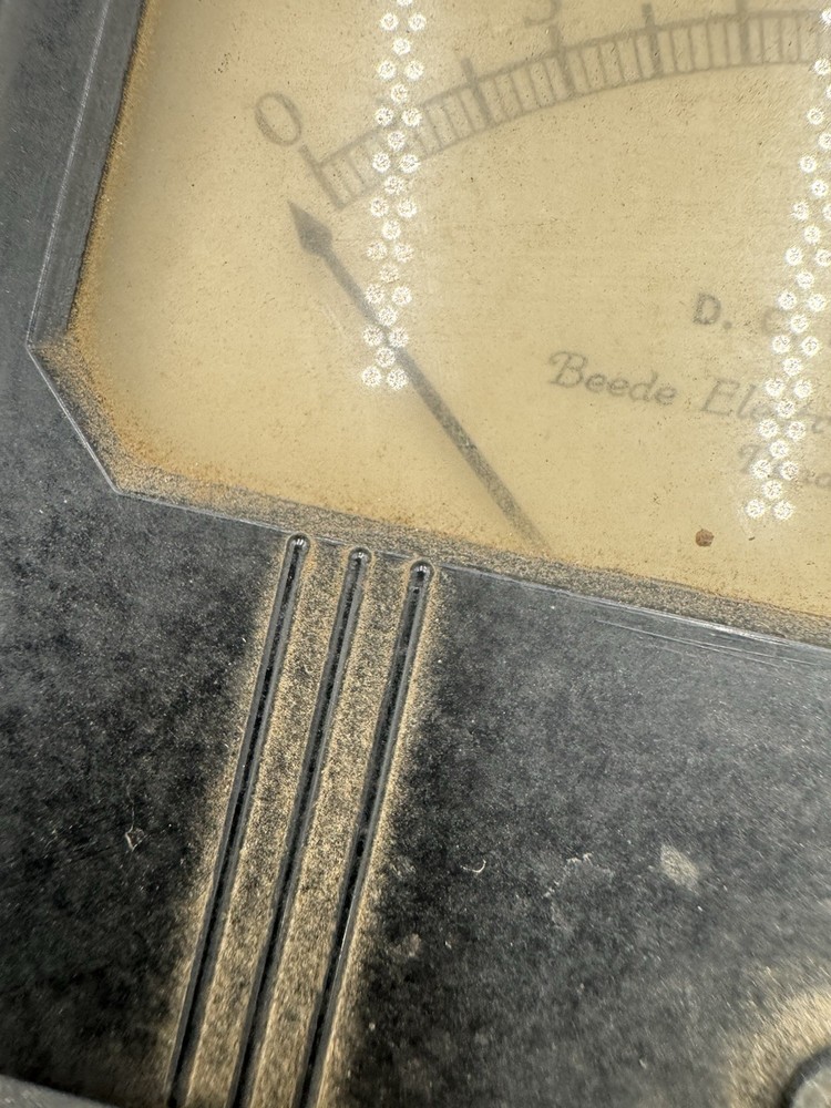 BEEDE ELECTRICAL CO. PANEL METER