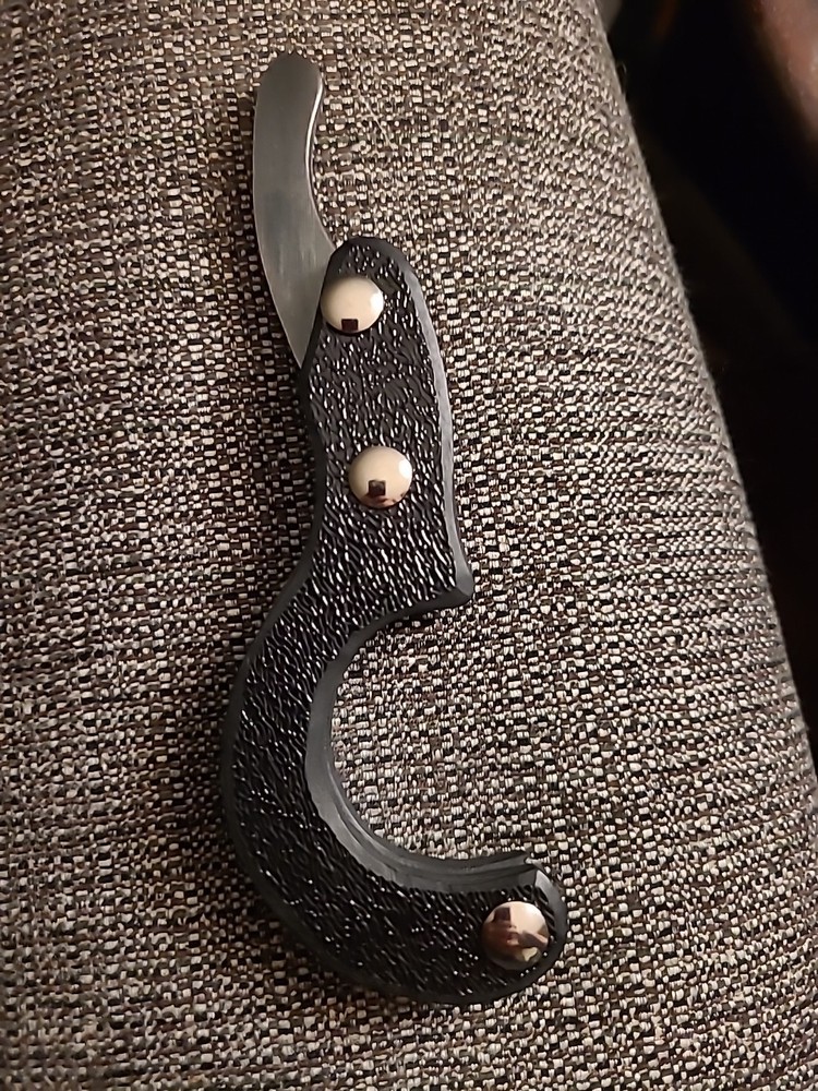RcaneArtisan Handmade Sangkut Karambit Folding Friction Hook
