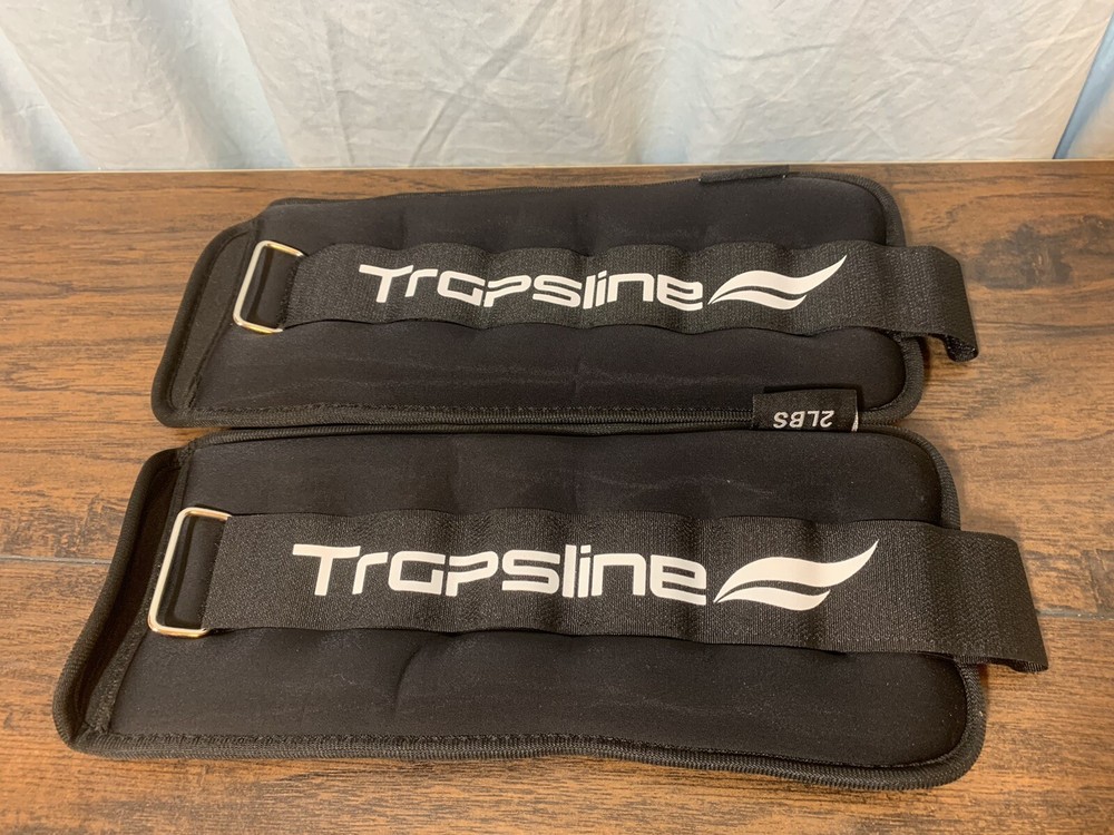 Adjustable Ankle Weights 2-Pound Pair 4 Lb Total Used