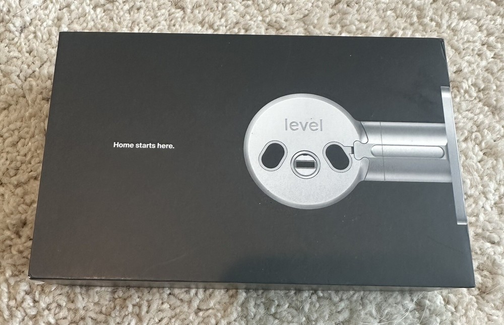 Level Bolt Bluetooth Smart Lock Chrome Silver C-D11U NIB