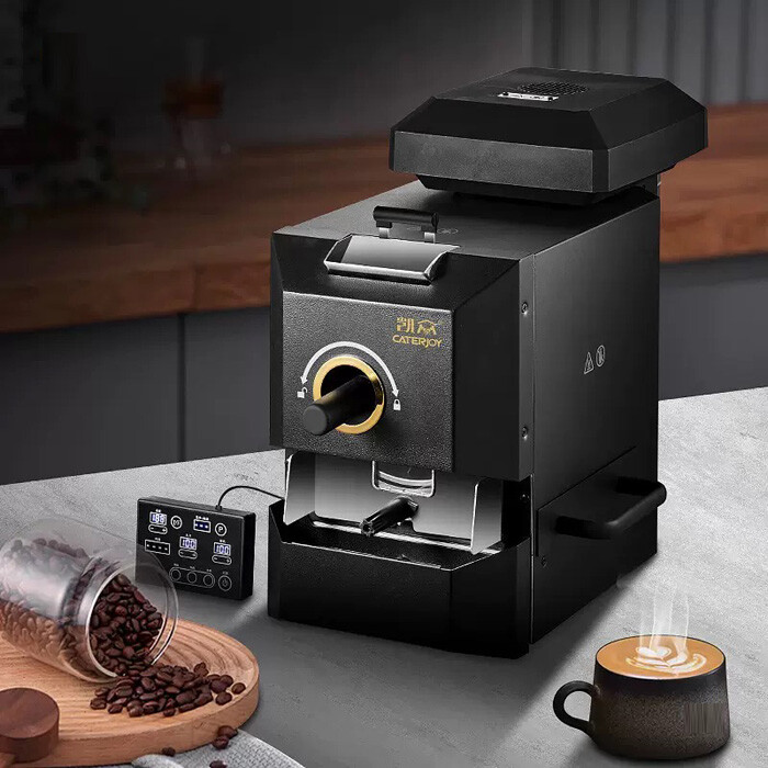 Electric Coffee Bean Roasting Machine Simulate Direct Fire Drum Coffee Roaster
