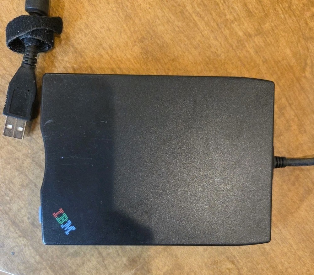 IBM Thinkpad USB Portable Diskette Drive External 3.5" FD-05PUB