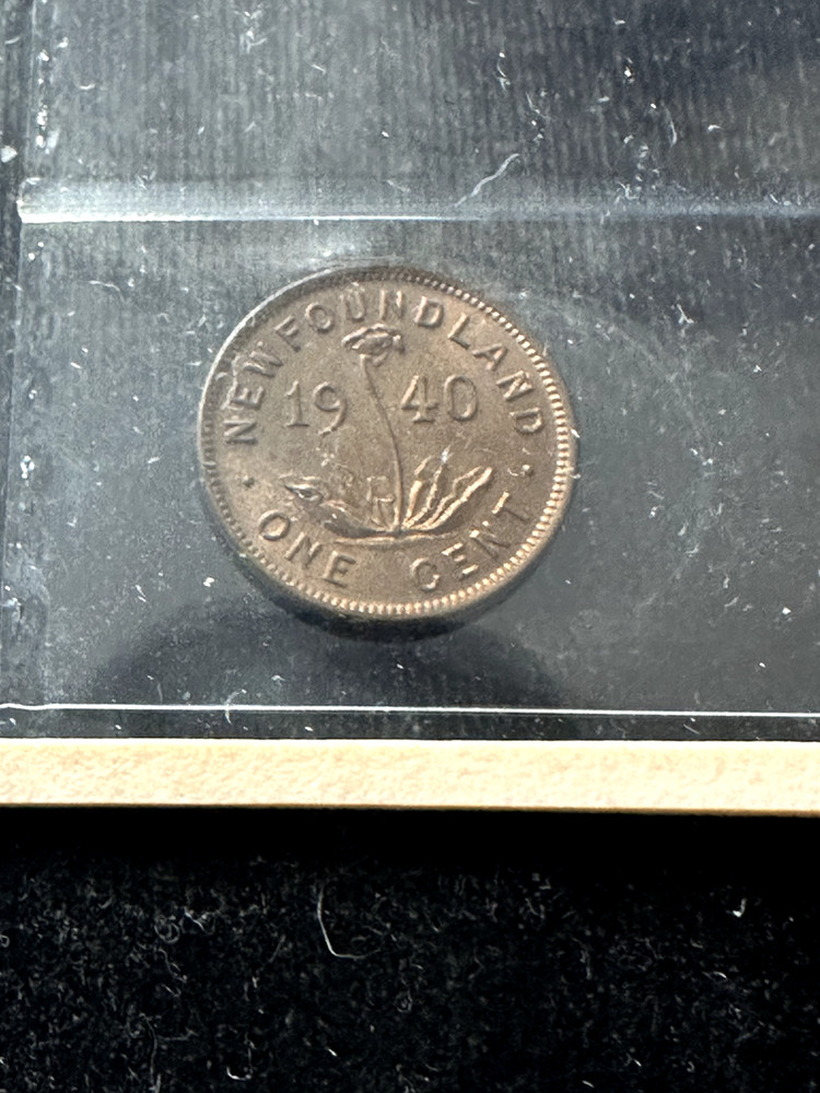 1940 ICCS Graded Newfoundland, Small One Cent, **MS-64**