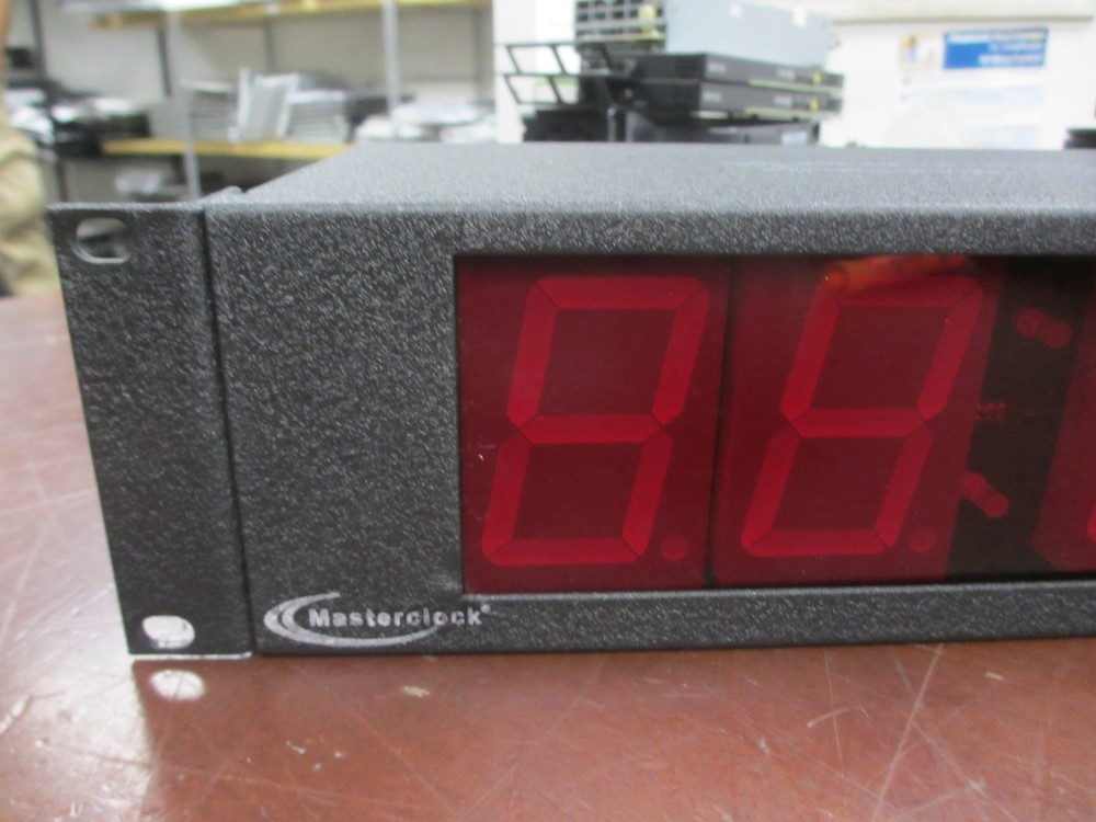 Masterclock NTD-26 6-digit Timecode or Clock Display