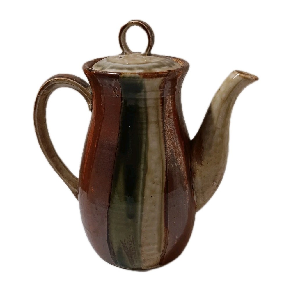 Vintage Enesco Striped Teapot, Japan