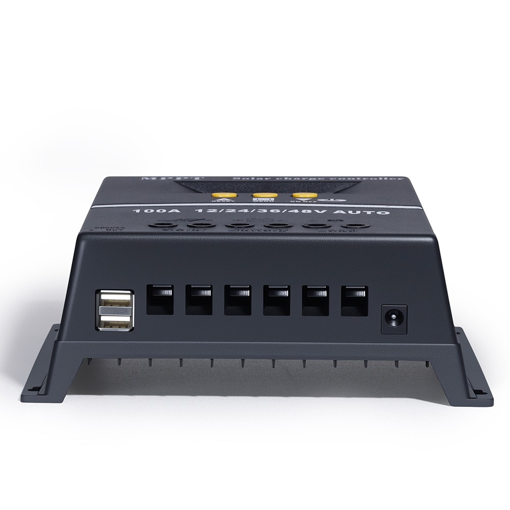 100A MPPT Solar Charge Controller 12/24/36/48V Intelligent Solar Panel Regulator