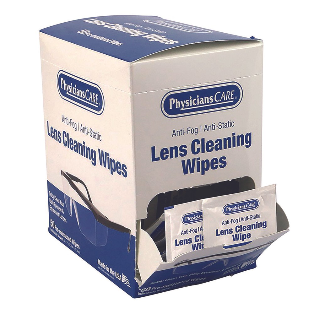 Lens Cleaning Wipe, 50/Box