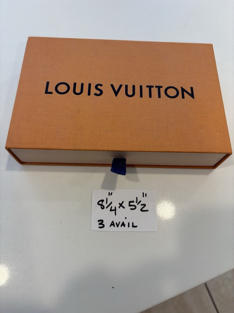 Authentic Louis Vuitton Empty Gift Box (8' X 5' X 1.5')