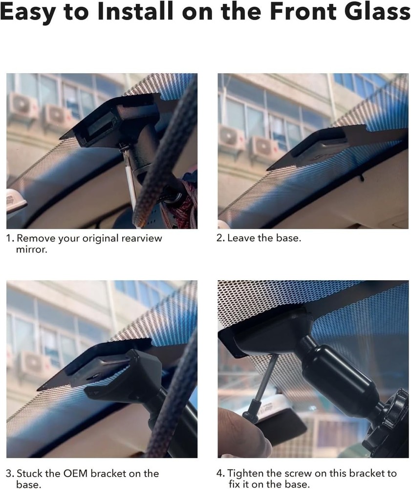 OEM Bracket for USB C Dash Cam - Compatible with G900 Series Models