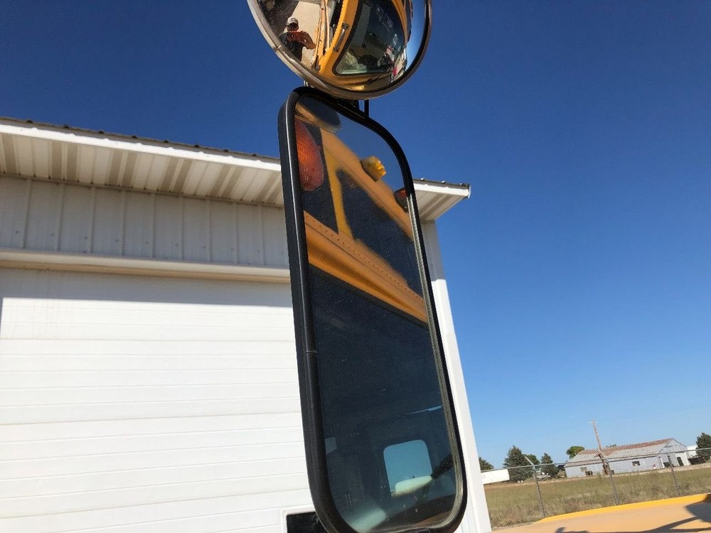 Ford B700 POLY/STAINLESS Left/Driver Door Mirror - Used