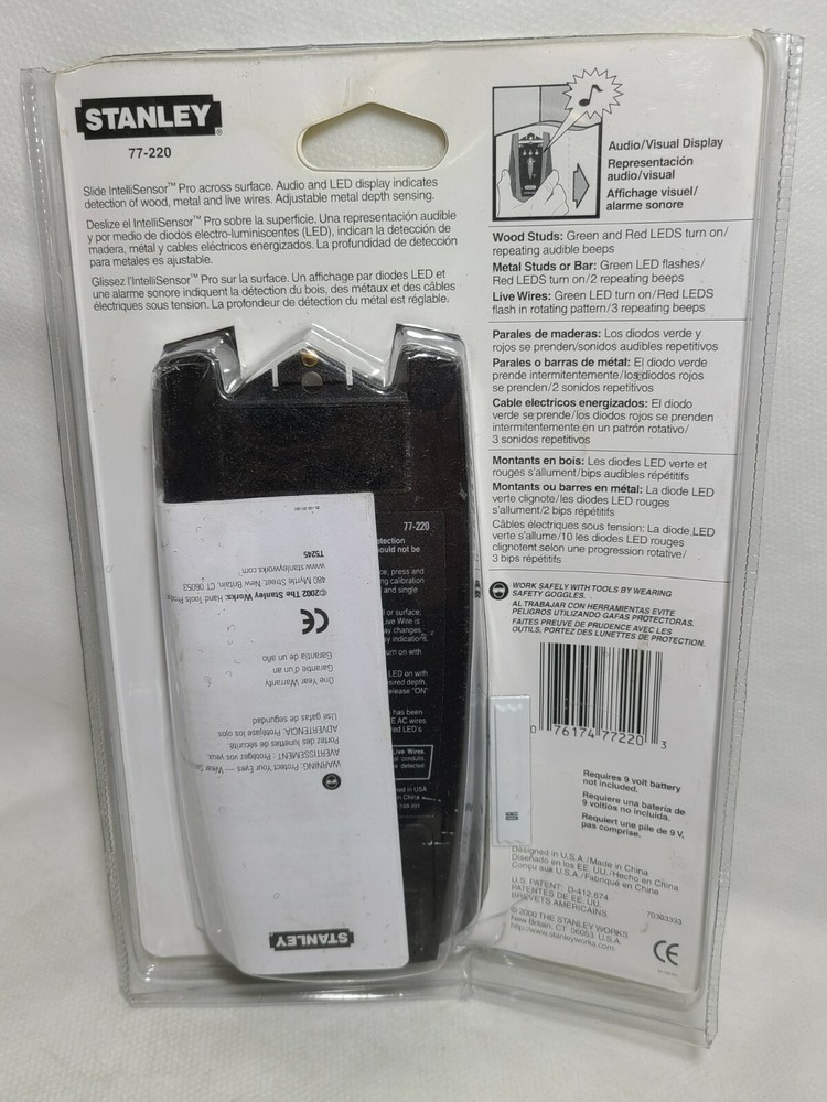 Stanley IntelliSensor Pro 77-220 - IntelliTools Stud Sensor. Fast 🚢