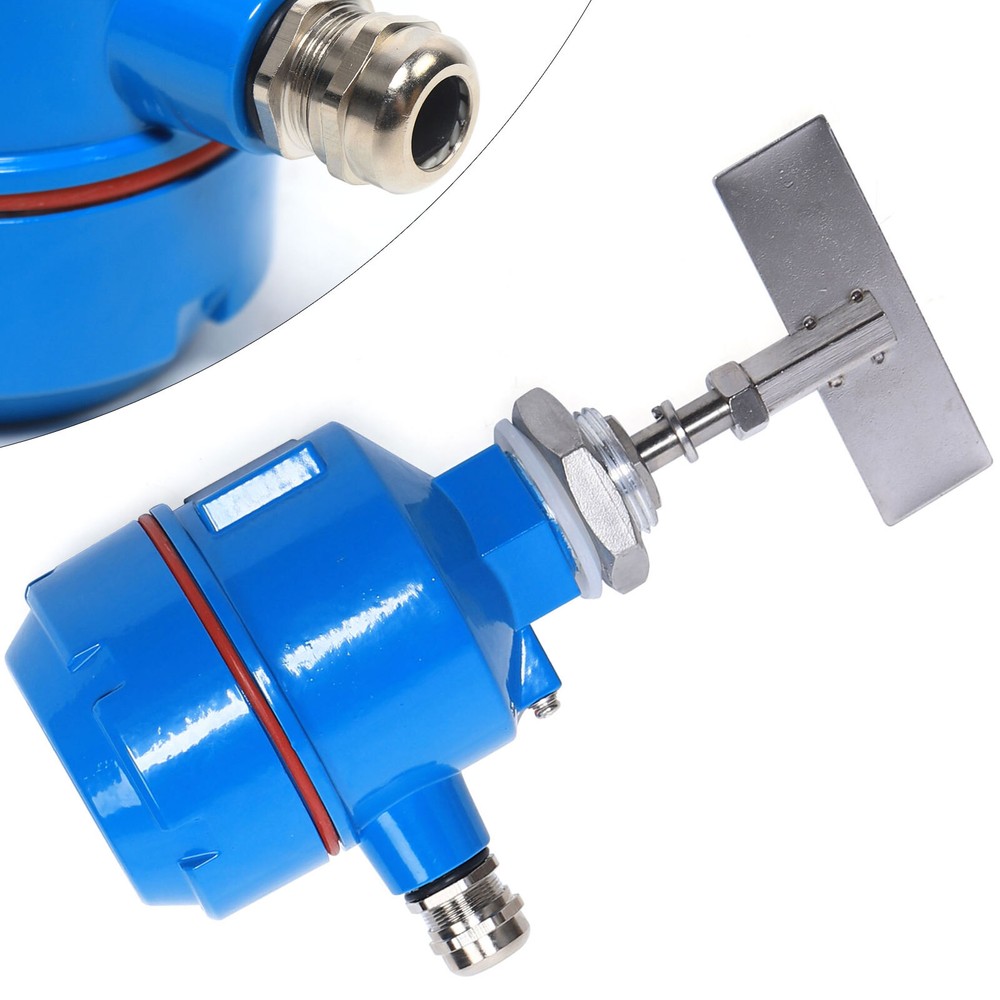 High temperature rotary paddle level switch for solid bin indicator silo sensor