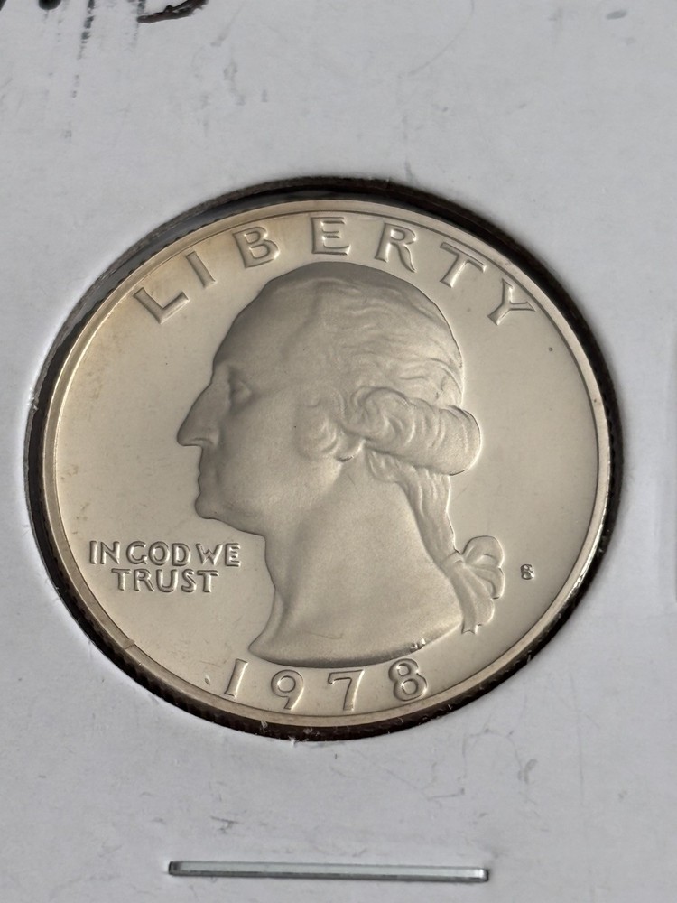 1978-S GEM DCAM PROOF WASHINGTON QUARTER
