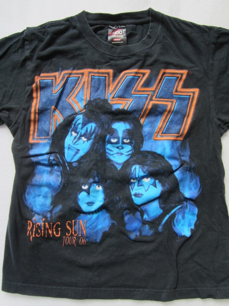 ORIGINAL VINTAGE 2006 KISS TOUR OF JAPAN OFFICIAL WOMEN’S 100% COTTON T-SHIRT