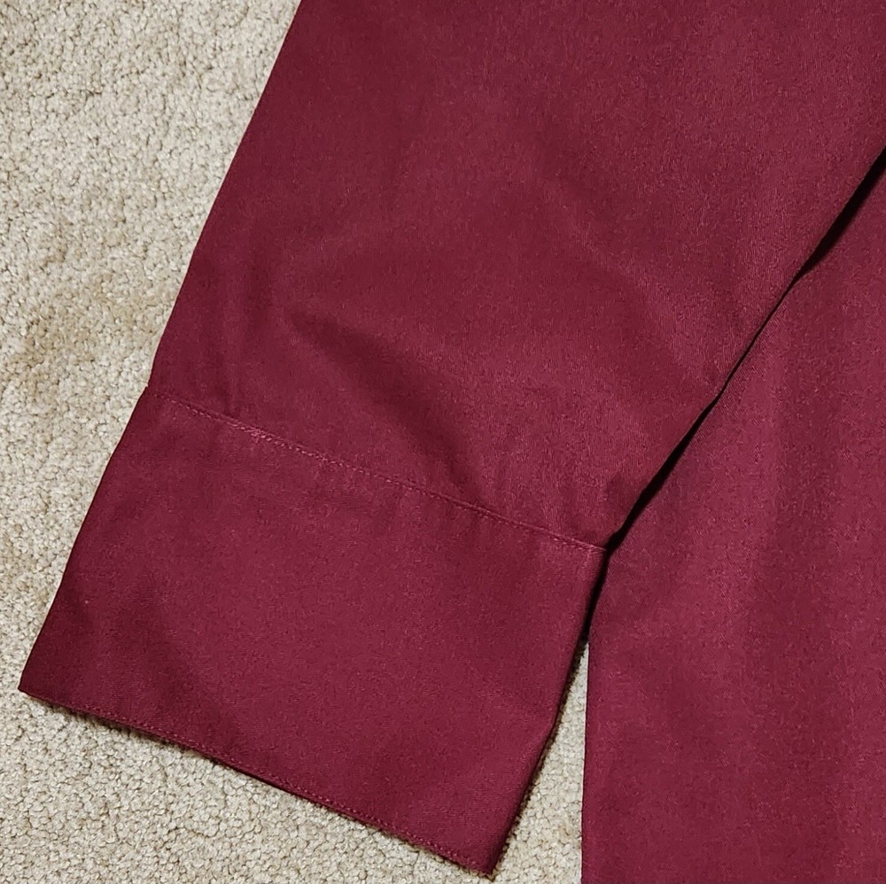Uncommon Thread Chef Coat Unisex size Medium Burgundy Jacket