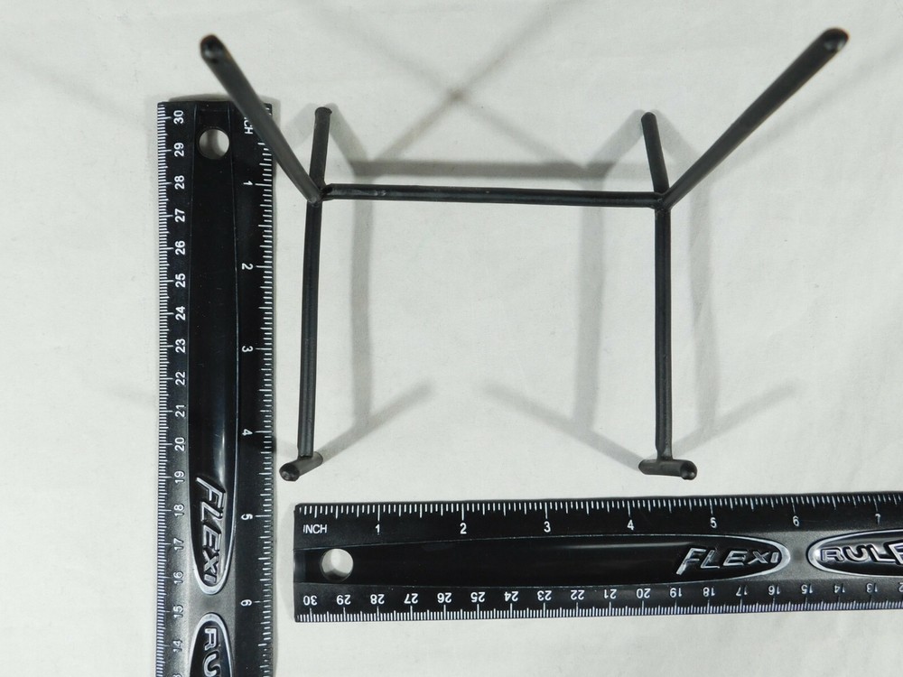 Easel Display Stand Large Size Black Iron Very Sturdy