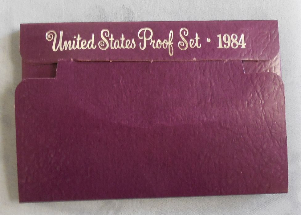 1984 United States Proof Set Original Box