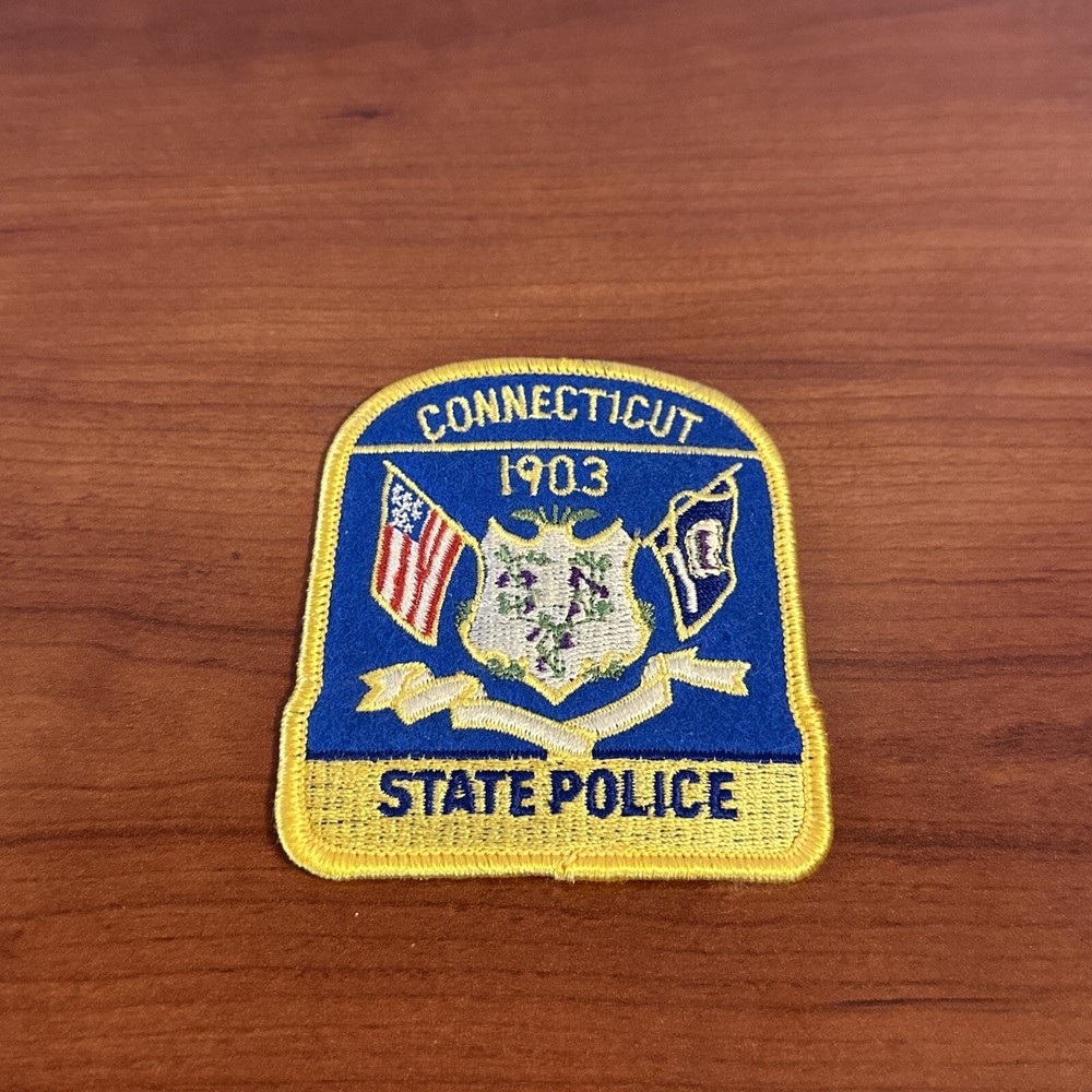 CONNECTICUT STATE POLICE PATCH