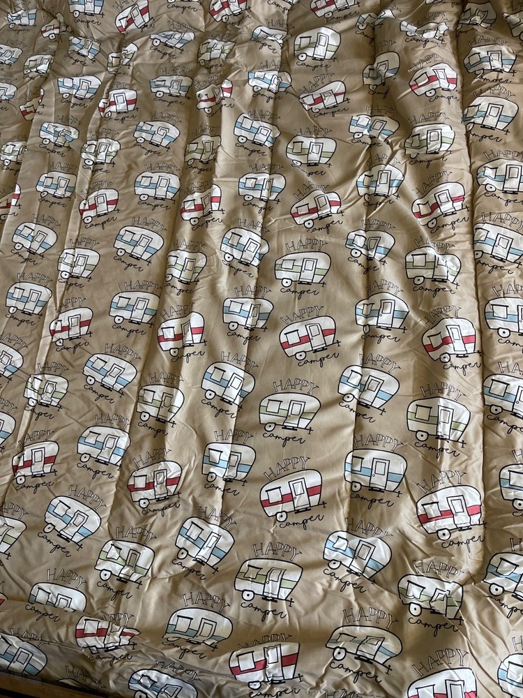 Camping Comforter and Pillow Sham