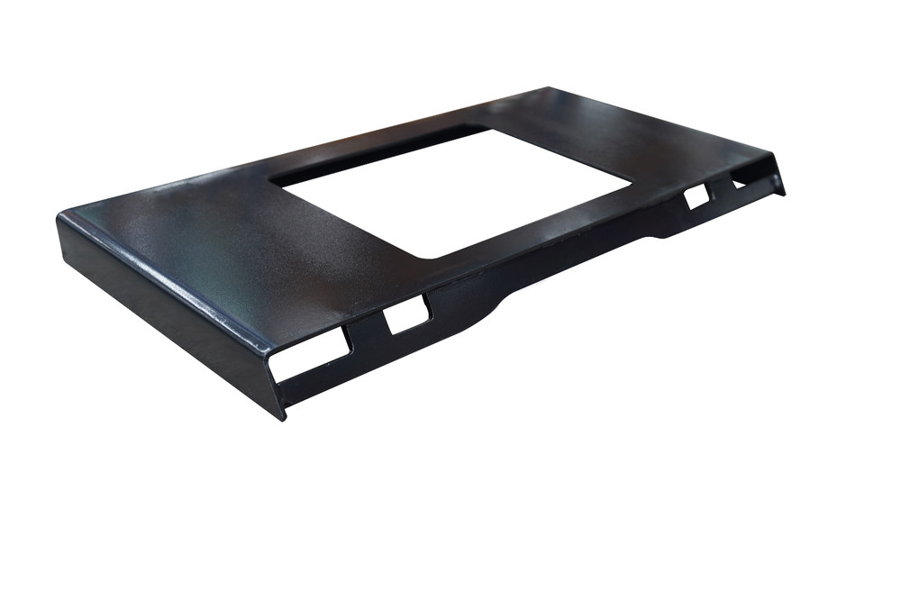 35.8" Universal Skid Steer Weld-on Mount Plate with Window