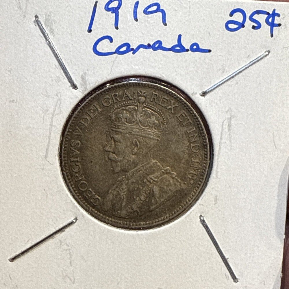 1919 Canada 25 Cents