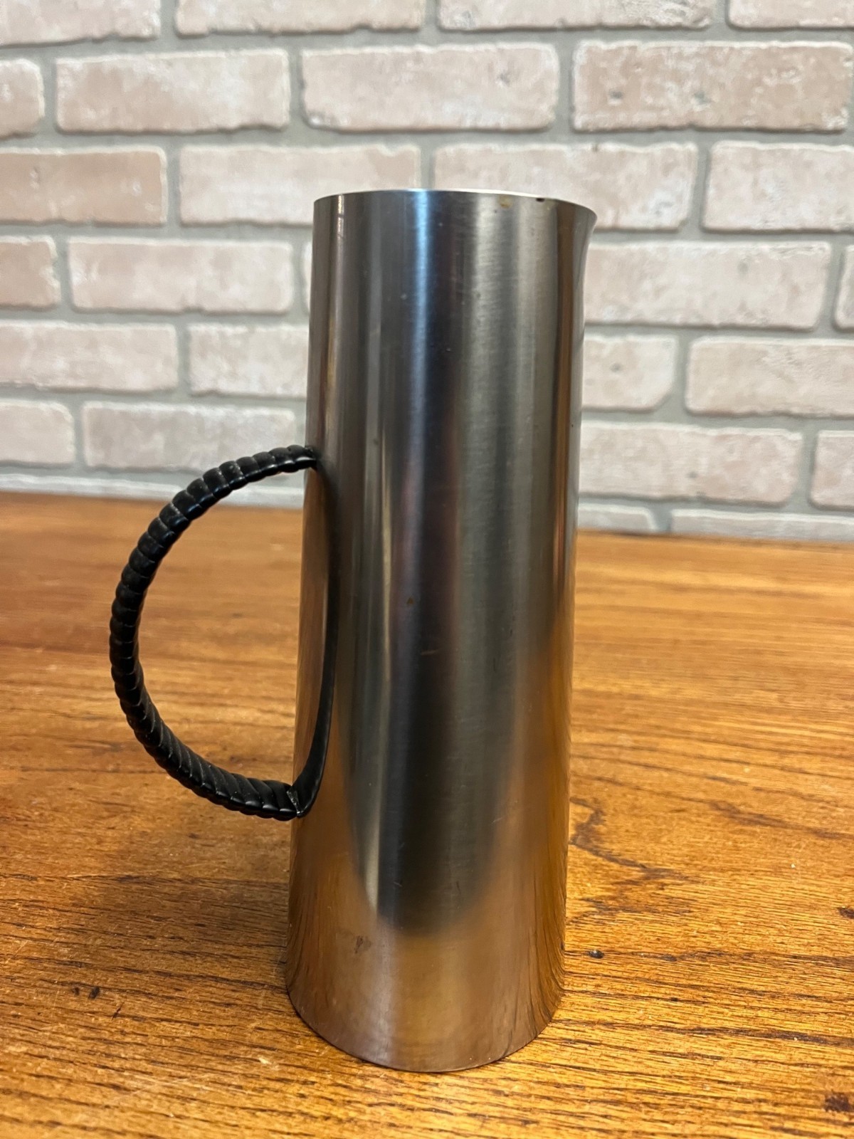 Vintage 1960s MCM Swedish Nils Nisbel Gabis Stainless Steel Pitcher Cocktail